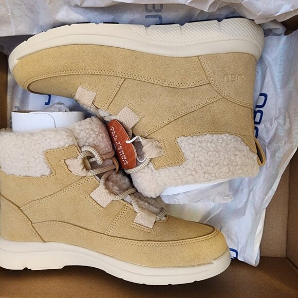 JBU Womens Freeze Round Toe B Tan 6M -A024 - Picture 9 of 10